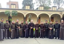 Visita del Vicario General Fr. Isauro Covili Linfati OFM al Perú