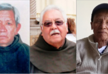 56° aniversario de sacerdocio de Fr. Emilio Carpio, Fr. Raúl Sánchez y Fr. Ernesto García