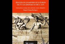 Publican «Relación de los mártires de La Florida» de Fr. Luis Jerónimo de Oré
