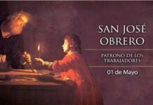 1 de mayo: Fiesta de San José, patrono de los trabajadores