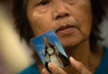 Fiesta de la Virgen de Chapi en la Basílica de San Francisco de Lima