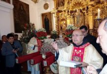 Peregrinación de las reliquias de San Benito de Palermo en el Perú convoca a cientos de fieles católicos