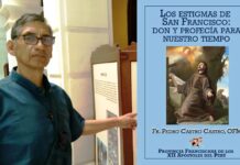 Presentan libro “Los estigmas de San Francisco de Asís” de Fr. Pedro Castro Castro OFM