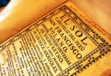 Recuperan un ejemplar del libro «El sol y año feliz del Perú» (1735) de Fr. Pedro Rodríguez Guillen