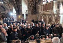 Ostensión y exhibición de los restos mortales de San Francisco de Asís